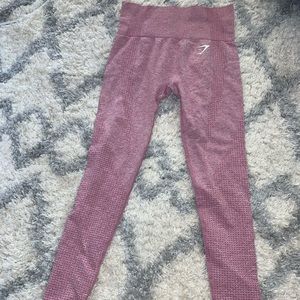 Pink gymshark leggings